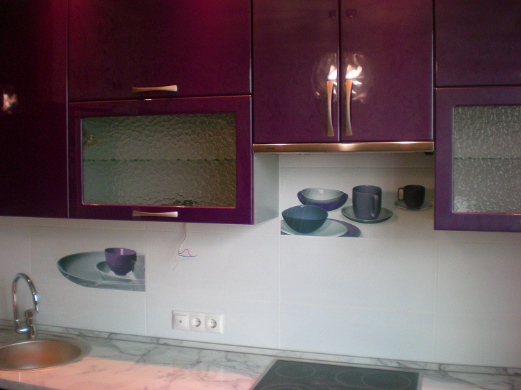 Фото 4 Кухонный гарнитур Монарда. Небольшая угловая кухня с фасадами из МДФ | Кухни на заказ на кухникирова.рф